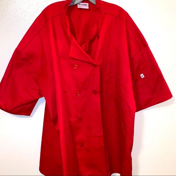 Professional 4x Short to 3/4 Sleeve Chef Coats by Uncommon Threads Double Button - Picture 1 of 11